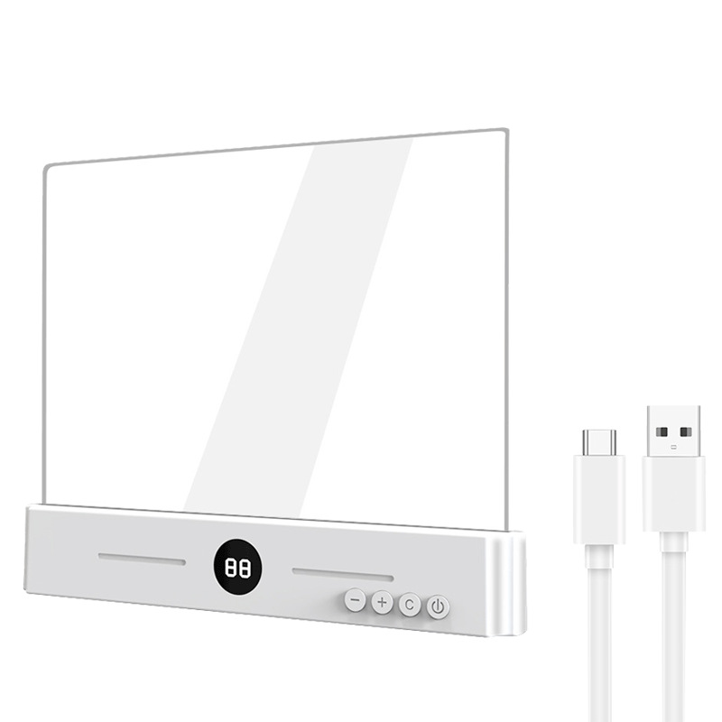 Luz de lectura LED tipo marcador ultra delgada vista nocturna plana para proteger los ojos de los estudiantes de lectura TK transfronteriza