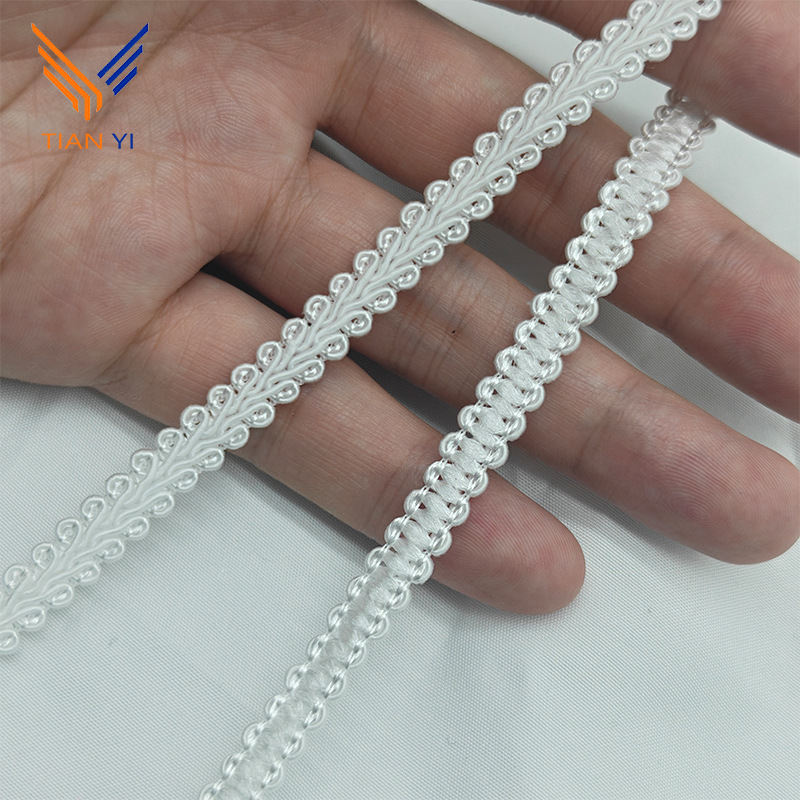 흰 지네 벨트*1.0CM