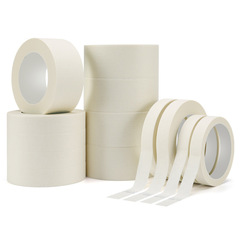 Wholesale Masking Tape Colorful White Paper Tape Low Adhesion Manufacturer Tape Paper High Adhesion Masking Tape Full Carton