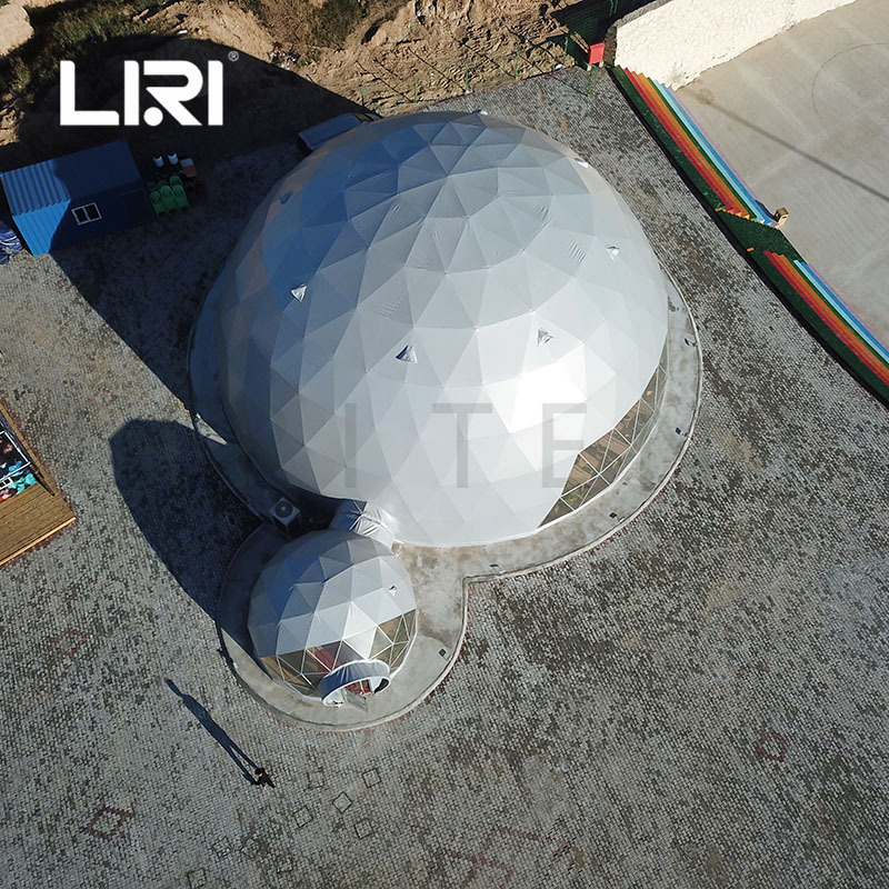 50米大球形篷房大型活动公园民宿露营景区户外餐饮餐吧帐篷