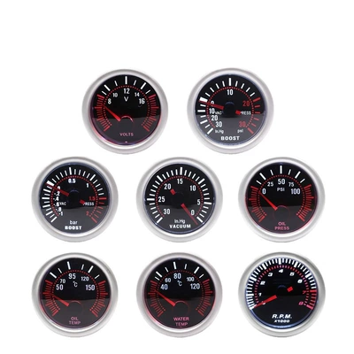 automobile instrument | boost pressure, water temperature, oil