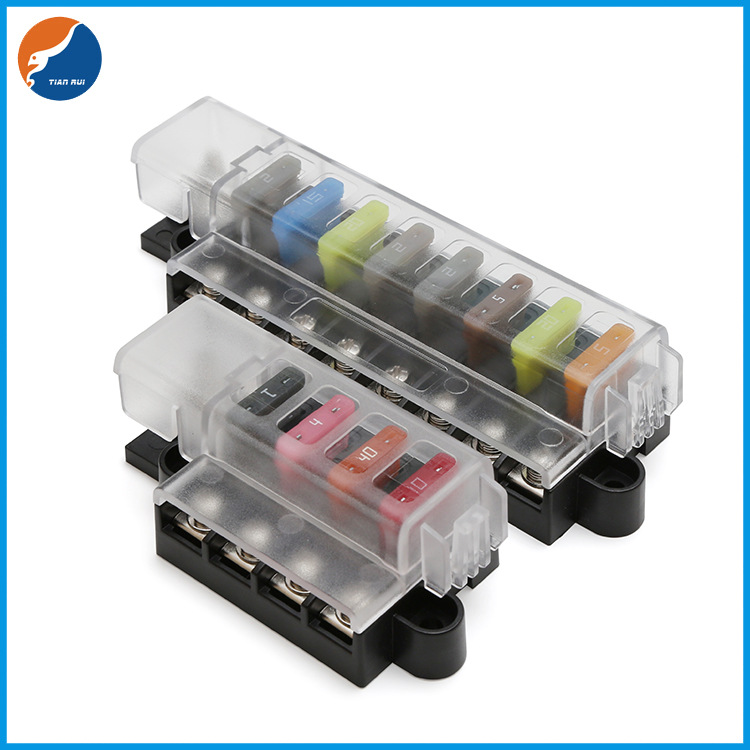 汽车保险盒汽车电路保险器断路器ATC插片一进多出插片保险丝座