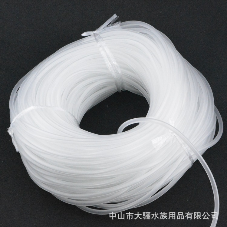 Tanque de peces tubo de oxígeno diámetro exterior interior 4 × 6mm manguera de la bomba de aire acuario aireador tubo accesorios de la bomba de aire sobre 100 m/paquete