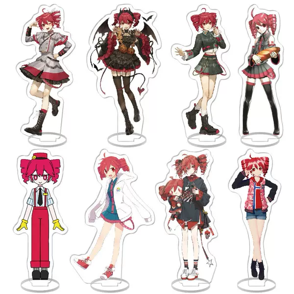 New cross-border product: Teto Plush, virtual singer high-definition acrylic stand figure