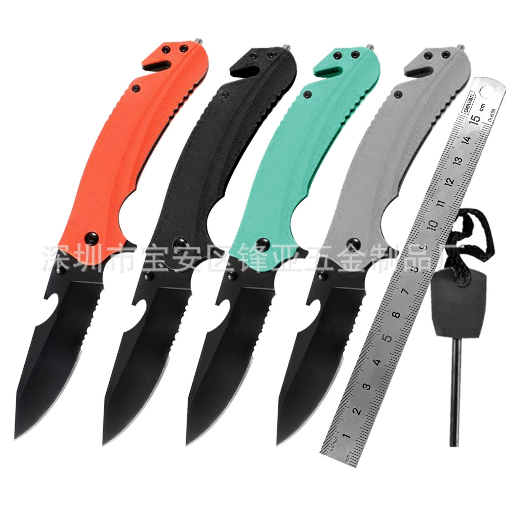 Amazon Самый продаваемый многофункциональный складной нож для кемпинга на открытом воздухе EDC Производитель универсальных ножей оптом