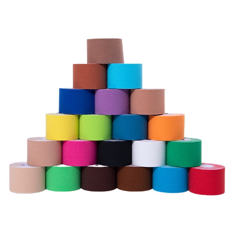 Manufacturer Wholesale Kinesio Tape, Sports Muscle Tape, Waterproof and Hypoallergenic, Can Be Oem Customized Sports Protective Tape