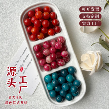 大尺寸花皮菩提根圆珠散珠学生手工串珠DIY饰品配件文玩佛珠散珠