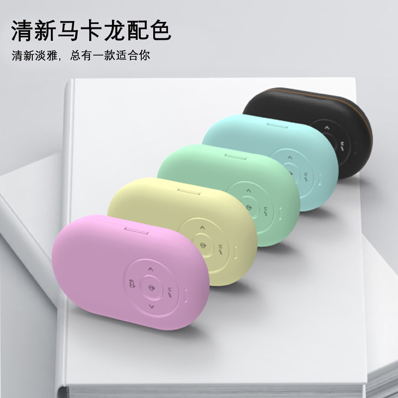 A1 Portable Gift-Style Audio Macaron Card Wireless Audio Selfie Device Cross-Border E-Commerce Mini Speaker