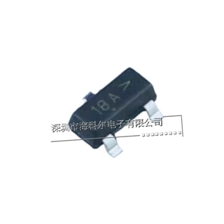MMBZ18VALT1G 贴片SOT-23 丝印：18A 双向三极管 贴片稳压二极管