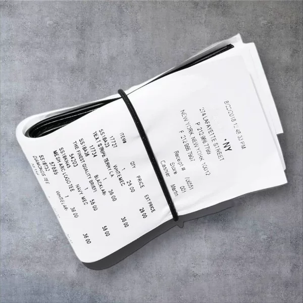 24SS Bills Wallet Small Ticket Card Bag Wallet LEATHER WALLET Receipt Wallet