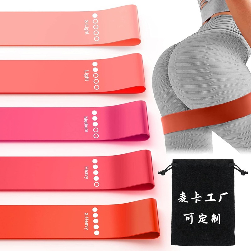 Cross-Border Resistance Bands, Resistance Rings, Strength Bands, Resistance Strips, Yoga Bands, Training Rings, Stretching