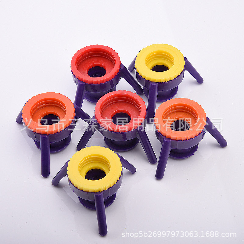 Soporte para botellas de condimentos de cocina invertido, éxito de ventas en TikTok, tapa a prueba de fugas para gel de ducha y champú, paquete de 6 al por mayor. image 5
