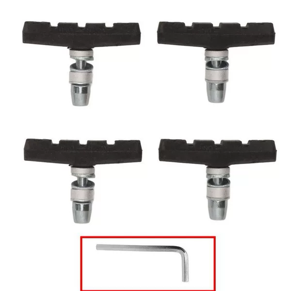 Mountain bike folding bicycle brake pad rubber leather wear-resistant road bike brake pad brake