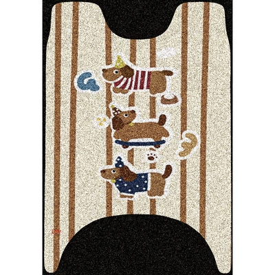 Electric vehicle foot mat – Electric Vehicle Foot Mat Decoration - dachshund
