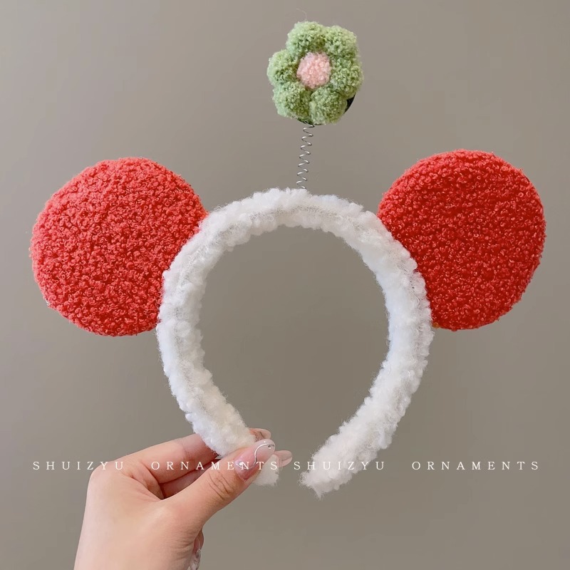 Face Wash diadema especial femenina 2023 nueva diadema femenina antideslizante horquilla de pelo de felpa Paquete de pelo banda de pelo de dibujos animados tocado