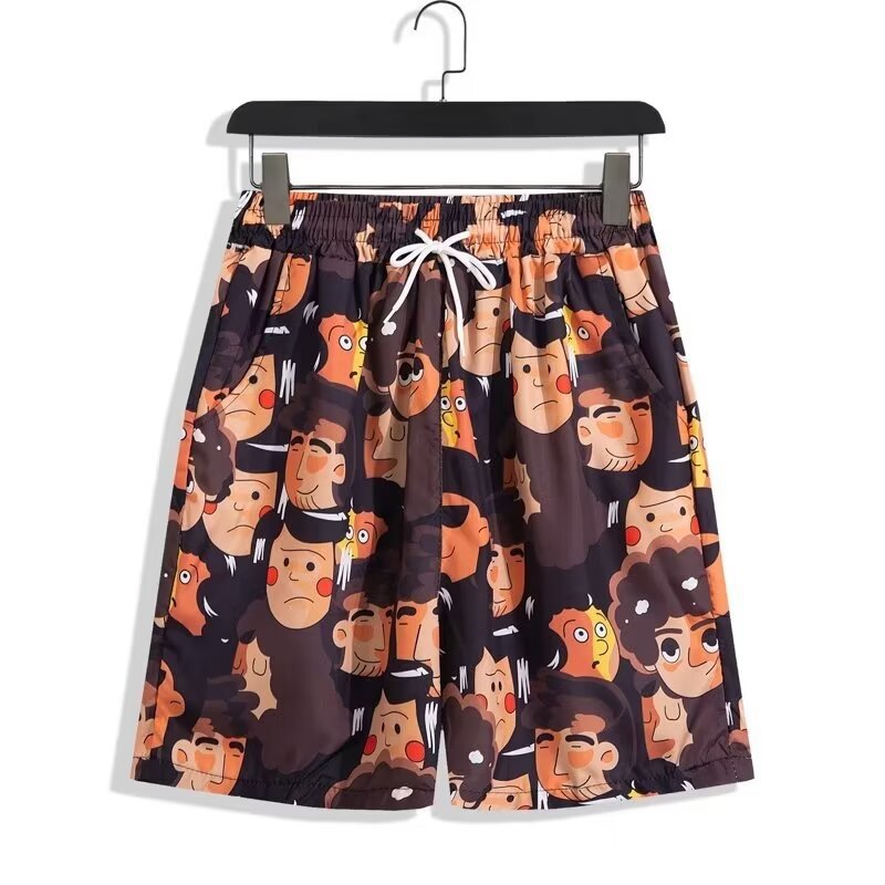 Ensemble chemise et short de plage hawaïen – Tenue décontractée florale pour homme/couple tropical (M-3XL) – Vêtements de vacances d'été légers et respirants_voghion.com