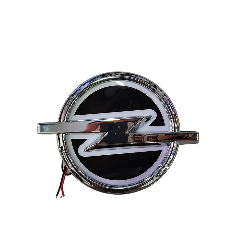 Aplicable a la luz del logotipo del coche Opel 5D luz luminosa estándar Andra Opel luz trasera luz fría luz luminosa del logotipo del coche