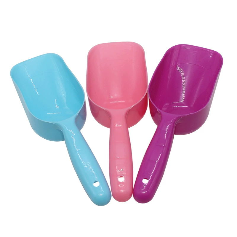 Лопата для воды для домашних животных многоцветная длинная ручка Лопата для корма для собак Заводская Прямая цена Amazon новая ложка многоцелевой