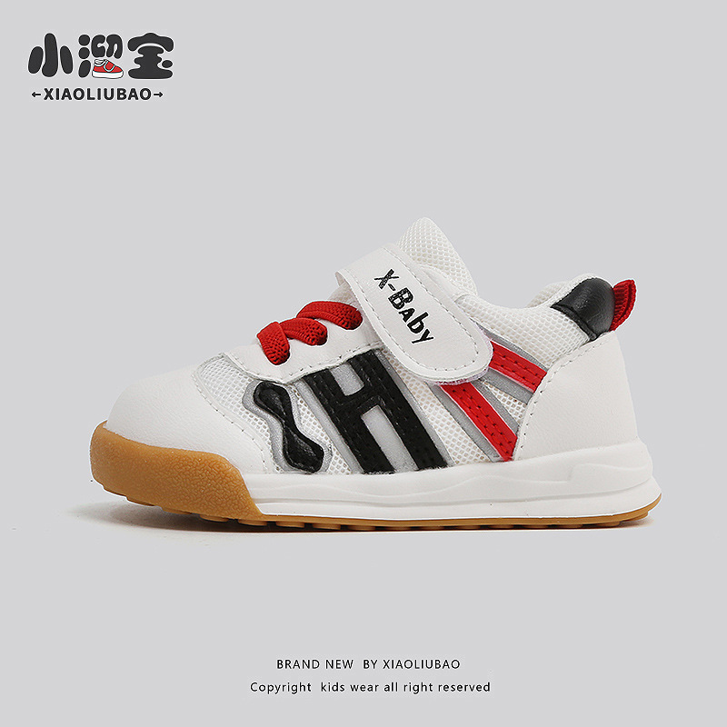 Primavera y otoño, zapatos para niños pequeños para niños, suela blanda 0, zapatos antideslizantes para bebés de 1 a 2 años, zapatillas casuales para niños, zapatos blancos para niños