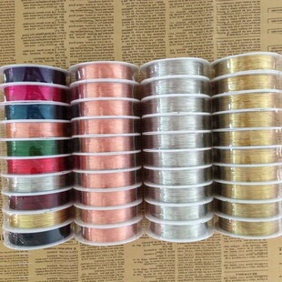 E 43171 Grey Steel Wire DIY Beading Thread ��ɫ䓽z���龀
