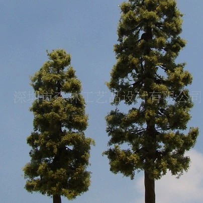 Модель здания дерево закка мясистый цветочный горшок украшения ремесла ландшафтный дизайн декоративное проволочное дерево G1004