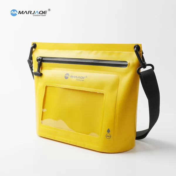 Shoulder Waterproof Bag Clutch Bag Outdoor Travel Fashion Bag Airtight Waterproof Zipper Bag Swimming Rafting Diving Bag
