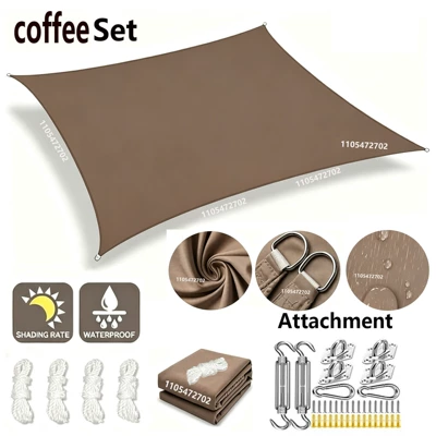 leaf protection, UV protection, Avtomobil yan çətirləri - coffee-and-accessories-2x2m