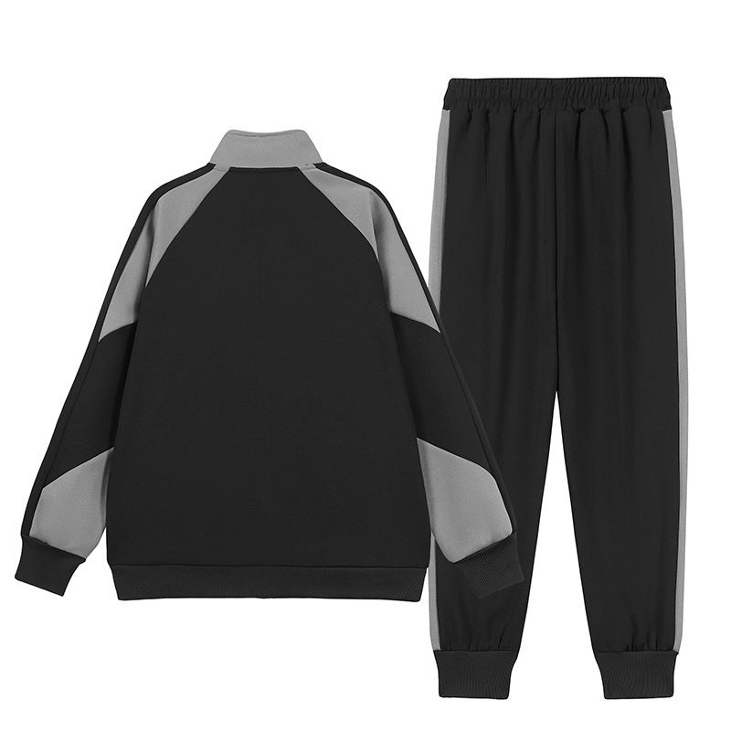 Spring and Autumn Sportswear Casual Suit for Men, Outdoor Wear, Social Korean Version, Full Set, Handsome, Windproof, Breathable, Warm and Trendy 5