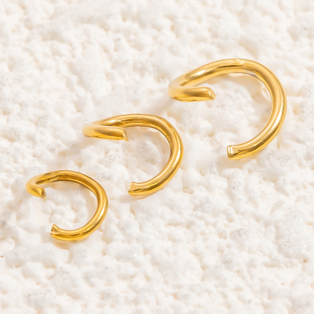 Spring coil, Lobster Clasp Jewelry Making Type 1000 Pieces Per Pack 100 PCS/Package 304 Stainless Steel Solid Color Spring Coil Lobster Clasp Jewelry Accessories