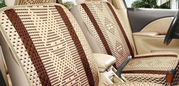 Summer five-seater breathable all-season applicable seven-seater ice silk car seat cushion, summer single-seater special car seat cover, full coverage