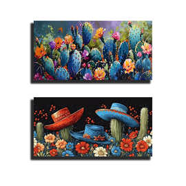 跨境新款5D钻石画植物风景系列装饰画DIY圆钻/钻石画亚马逊爆款
