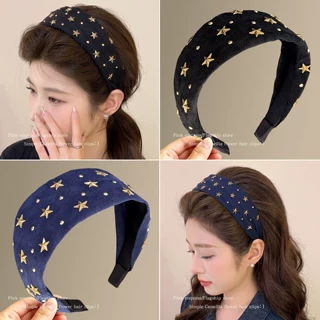 韩系宽边星星发箍女2026新款洋气时尚高颅顶头箍洗脸压发发卡发饰