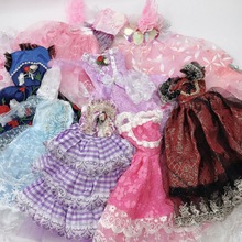 娃衣60厘米玩具换装洋娃娃衣服女孩婚纱裙娃娃衣服代发工厂直销
