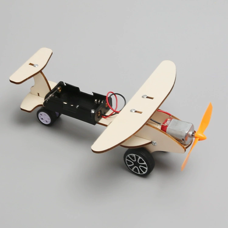 Electric airplane for students for experiments, DIY, mini experiment, science