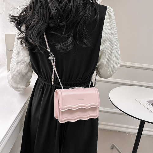 Small bag  spring new Korean version simple casual armpit shoulder bag fashion crossbody bag casual small square bag