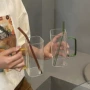 防爆耐高温方形新款玻璃杯