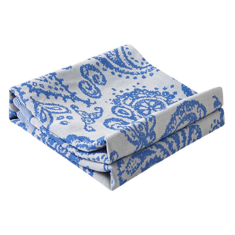 Airplane Blanket, Summer Cooling Blanket, Air Conditioning Blanket, Cooling Blanket, Nap Blanket, Custom First-Class Cabin Blanket, Paisley Pattern