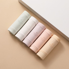 女士内裤紧密赛络纺纯棉内裤简约纯色高端少女中腰全棉裆内裤批发