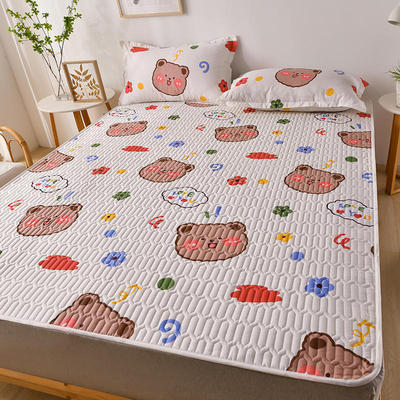 全棉防潮防水床垫褥软垫榻榻米床垫薄垫防滑隔尿隔脏纯棉加厚床单