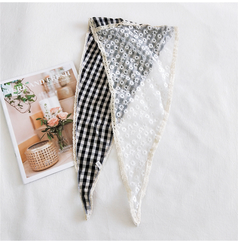 Triangle Stitching Fashion Scarf display picture 5