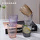 Pc Transparent Acrylic Water Cup Plastic Striped Cup Hot Pot Self-service Cold Water Cup Fall-resistant Heat-resistant Multifunctional Water Cup