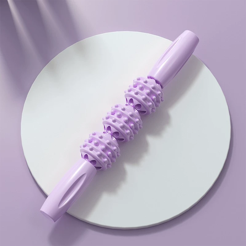 Массажный стержень ролик, fascia stick, Многошариковый 3/4/5/10 опций, 36,3 см для икр и ног