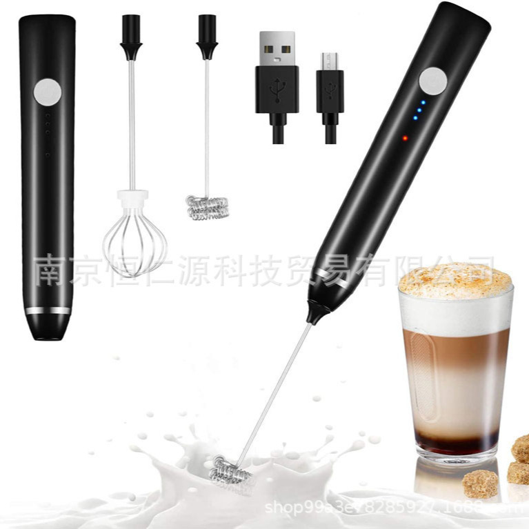ワイヤレス電気卵ビーター家庭用ミニクリーム自動ビーターケーキベーキングハンドヘルド充電ミキサー|undefined