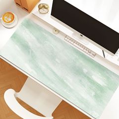 渐变晕染鼠标垫高颜值超大办公室电脑桌桌面保护垫防水防脏书桌垫