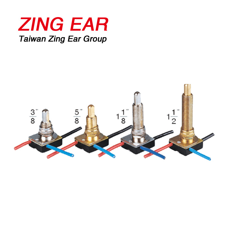 3档调速按压开关ZE-117M series 带三线按制开关多种规格可选