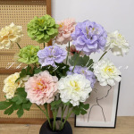 仿真花假花天竺葵 家居婚庆装饰摆件 绢布人造花摄影道具厂家批发