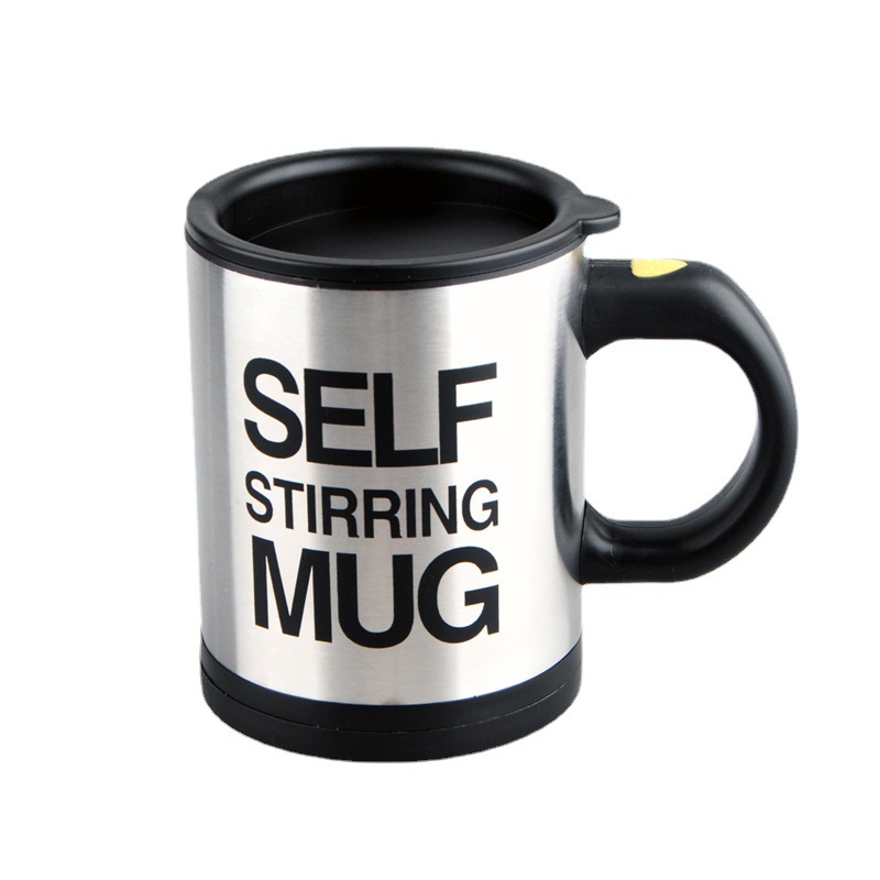 Taza de café, taza mezcladora de café eléctrica de acero inoxidable, taza de agitación automática, taza de oficina, taza de regalo creativa image 5