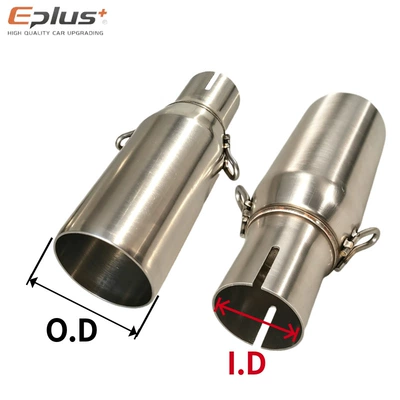 Motorcycle exhaust pipe: Pipe Adapter Connecting Reducer