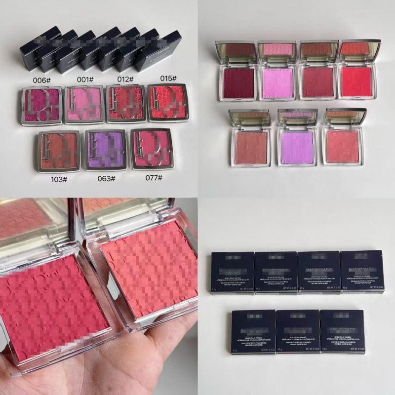 Fuente transfronteriza / nuevo producto 25 retroceso blush monocromático 4.5g número de color 001 / 006 / 012 blush colorido