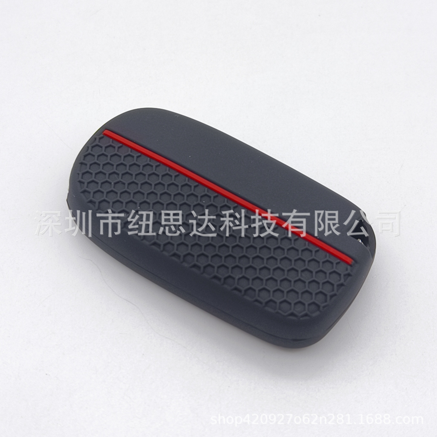 Suitable for 2-Button Chrysler Dodge Fiat Car Remote Control Key Hemisphere Pattern Soft Silicone Protective Cover